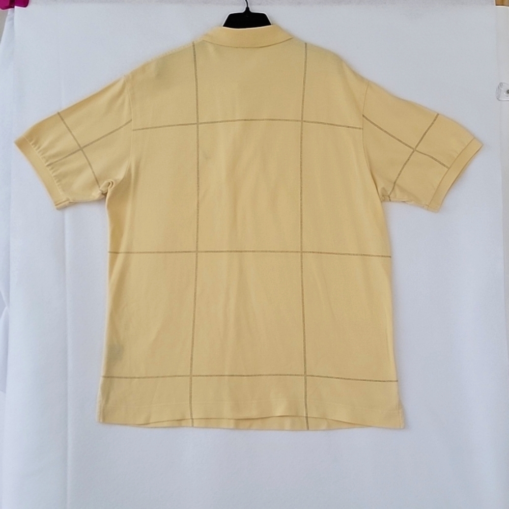 Nautica Men's Yellow 2 button Polo Shirt Size L - Picture 6 of 6
